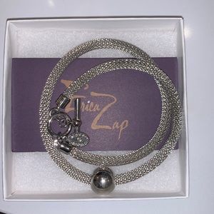 Erica Zapp Silver Mesh Necklace